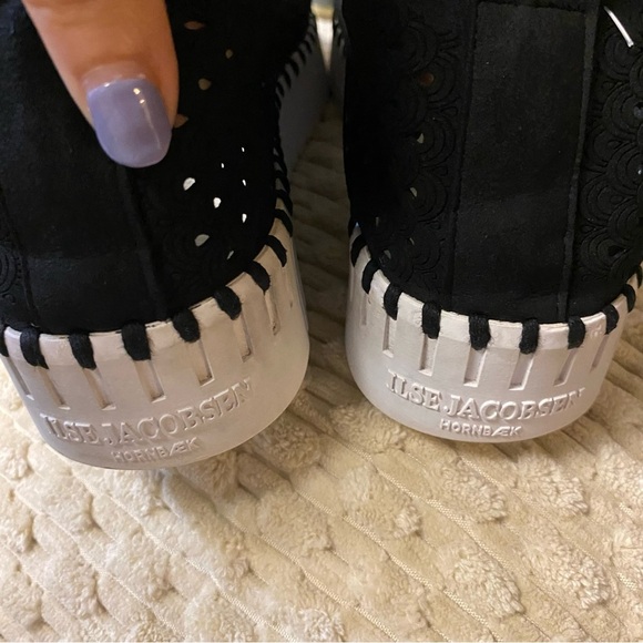 ILSE JACOBSEN Tulip 139 Perforated Slip-On Sneaker size 40 - Picture 3 of 12